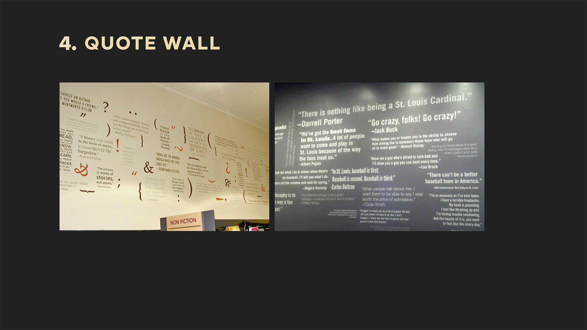 Quote wall proposal.